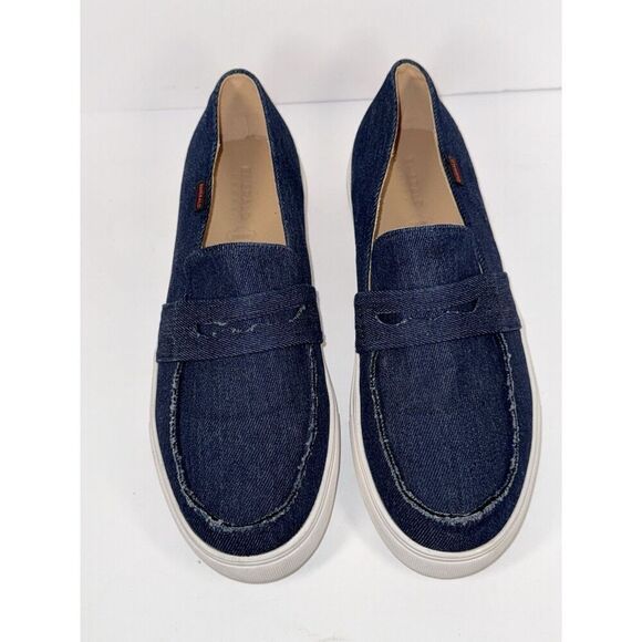 Denim Loafers Womens Blue Jean Sneaker Boat Shoe USA Nautical Slip On 40/9-9.5 - Picture 9 of 16